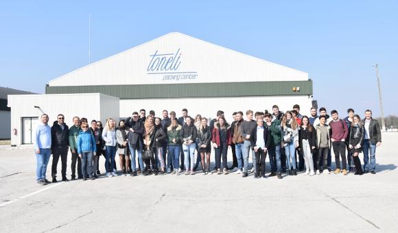 Visite de l'entreprise Toneli